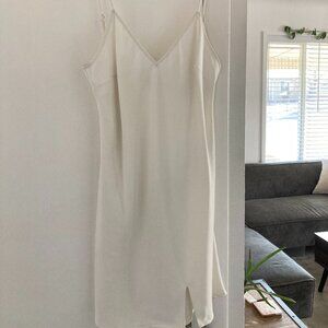 White Slip Dress